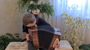 Банкетка гармонистов «Сербиянка» играет И.Смирнов