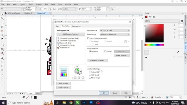 SUBLIMATION COLOR FIX, BEST SETTINGS FOR EPSON PRINTERS (TAGALOG) смотреть онлайн