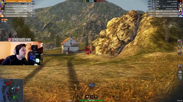 ДОГОНЯЛКИ СО СМЕРТЬЮ КАК ОБЪЕКТ 140 ГОРУ ОТЖИМАЛ ● WoT Blitz смотреть онлайн