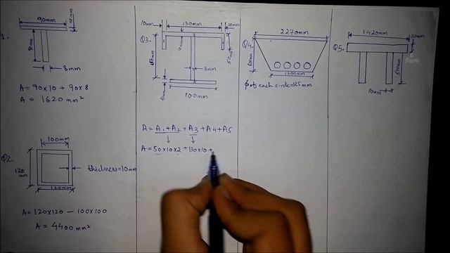 HOW TO CALCULATE AREA OF COMPOSITE SHAPES Solved examples смотреть онлайн