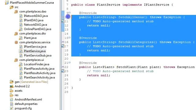 Mobile Programming Part 14: Completing Networking смотреть онлайн