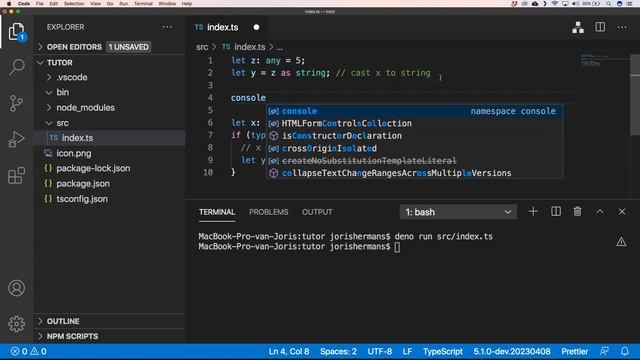 type narrowing vs type casting смотреть онлайн