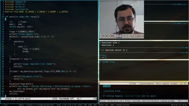 00 - Unix, Firefox, named pipes, linguagem C e netcat смотреть онлайн