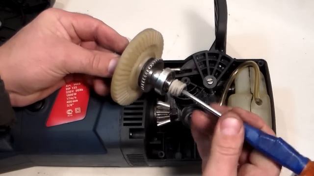 Цепная электропила. Ремонт редуктора смотреть онлайн