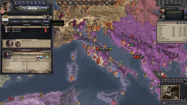 Ottaviano - Let's Try The Historic Immersion Project - 29 - [CK2 MOD] смотреть онлайн