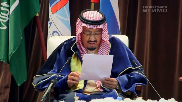 (араб) Король Саудовской Аравии — Почетный доктор МГИМО смотреть онлайн