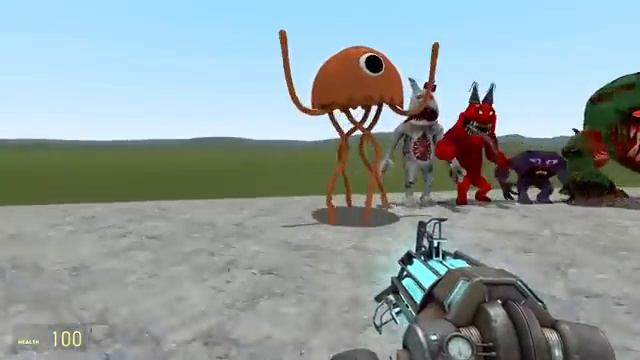 ALL GARTEN OF BANBAN 2 & 1 CHARACTERS VS CRUSIFIX In Garry's Mod! (Roblox Doors) смотреть онлайн
