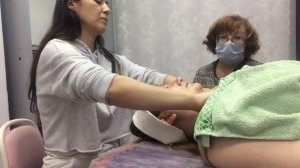 Массаж для лица. Урок_4_Часть_1_Растирания_и_разминания_Косметический_массаж_лица