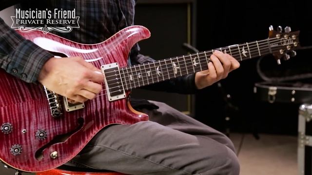 PRS Hollowbody II Carved Figured Maple 10-Top-and-Back with Nickel Hardware Electric Guitar смотреть онлайн