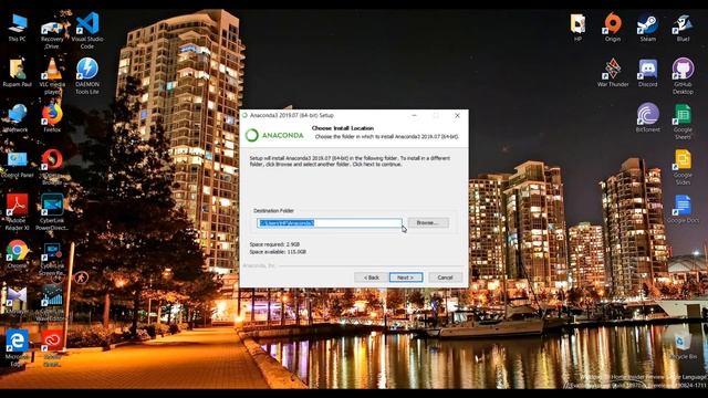 How to Install Anaconda 3.7 in your PC Windows смотреть онлайн