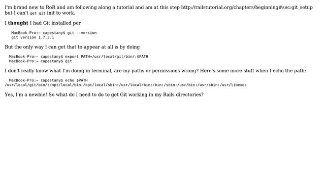 DevOps & SysAdmins: How do I get git init to work in my app's directory? смотреть онлайн