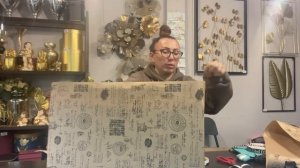 Упаковка большого подарка