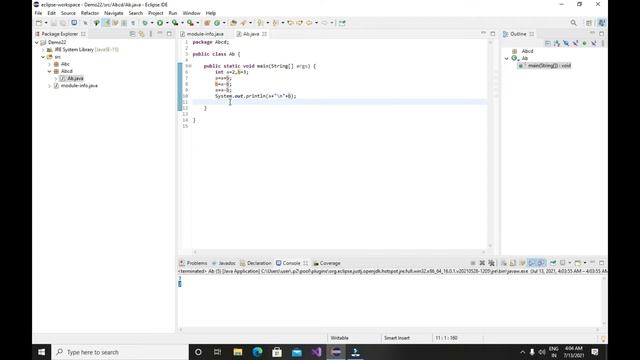 ?Swapping of two numbers without using of 3rd variable Program #Tech #Java #Alpha_Technologies смотреть онлайн