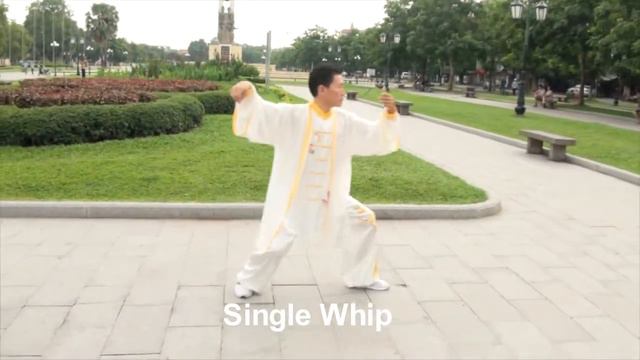 Cambodia Master Kim Taiji Form 16 Yang Style смотреть онлайн