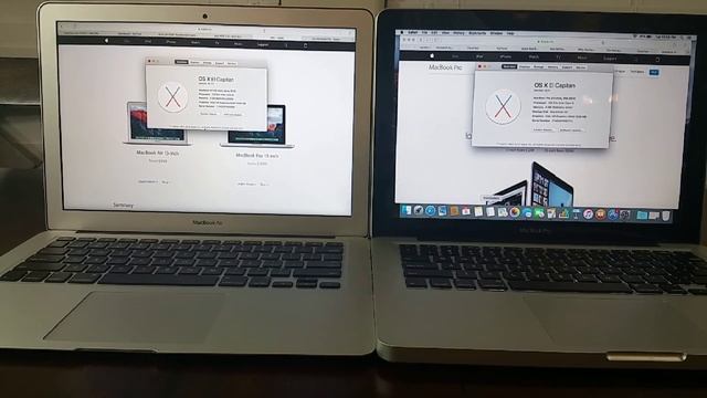 MacBook Air 2015 VS MacBook Pro 2015 Non-retina смотреть онлайн