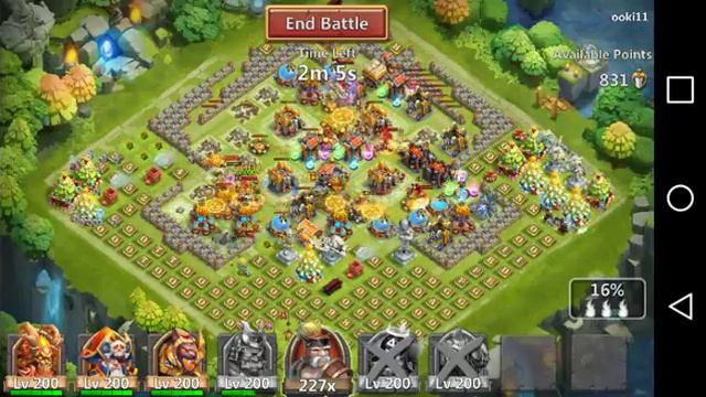 Castle Clash Guild Wars 3/15/18 смотреть онлайн