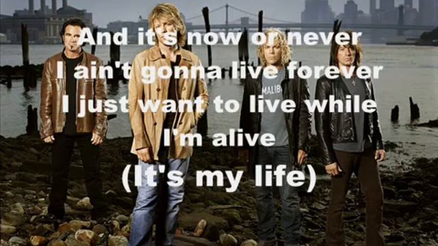 Bon Jovi Its My Life lyrics смотреть онлайн