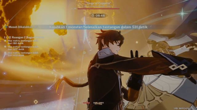 Hypercarry Arataki Itto C6 Destroy Spiral Abyss 4.1 Floor 12 - Genshin Impact смотреть онлайн