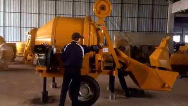 JZC750 concrete mixer смотреть онлайн