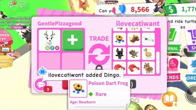 The most preposterous thing happened when I was about to get an amazing trade, in Roblox Adopt me! смотреть онлайн