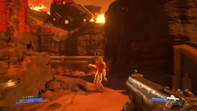 DOOM 4 Zotac GTX 1070 AMP!Extreme OC 2164 MHz Max settings, test FPS ! смотреть онлайн