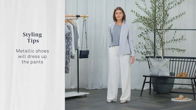 The Styling Studio - How to Wear The Linen Silk Trouser смотреть онлайн