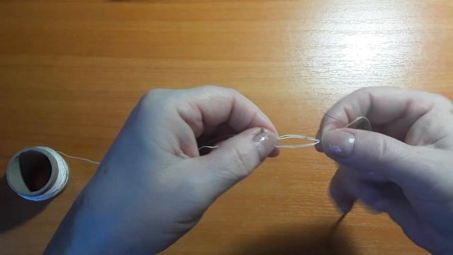 Как перетянуть бисер на новую нитку легко и быстро смотреть онлайн