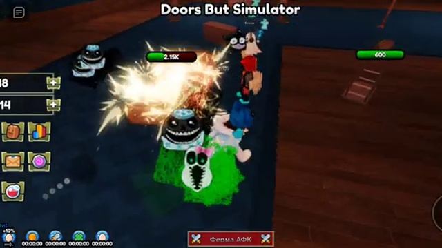 Art и Друфик попали в мир дверей!!?!? Roblox Doors but simulator. смотреть онлайн