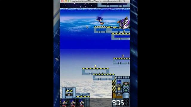 Sonic Jump AS3 смотреть онлайн