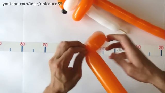 Белка из шаров / Squirrel of balloons twisting tutorial (Subtitles) смотреть онлайн