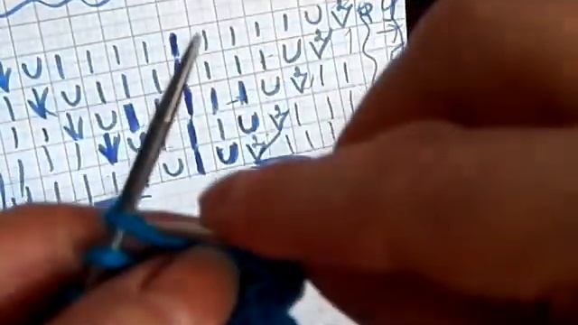 Как правильно читать схемы вязания на спицах. Условные обозначения. смотреть онлайн