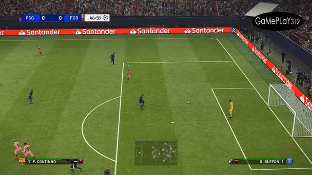 PES 2019 - PSG vs Barcelona - Final UEFA Champions League [UCL] - Neymar vs Messi смотреть онлайн