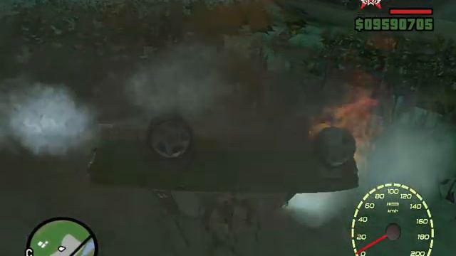 GTA Криминальная Россия (2005)-car crash scene смотреть онлайн
