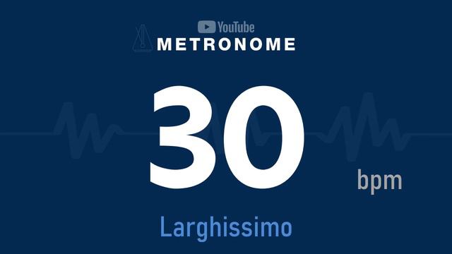 Metronome 30 bpm смотреть онлайн