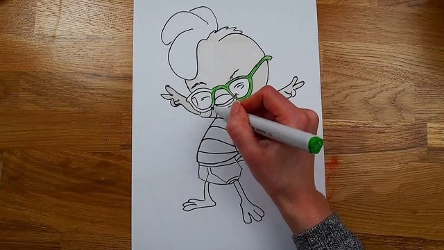 Как нарисовать Цыпленка Цыпу смотреть онлайн