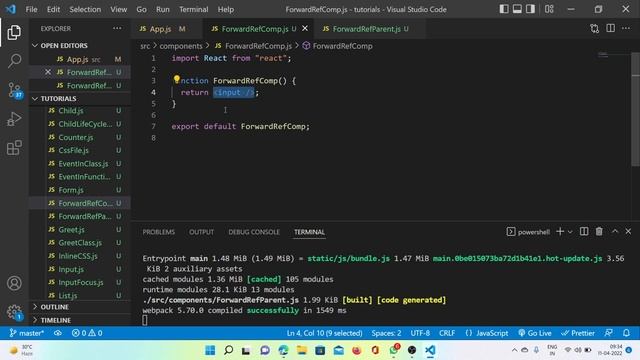 30 React forwardRef in Telugu смотреть онлайн