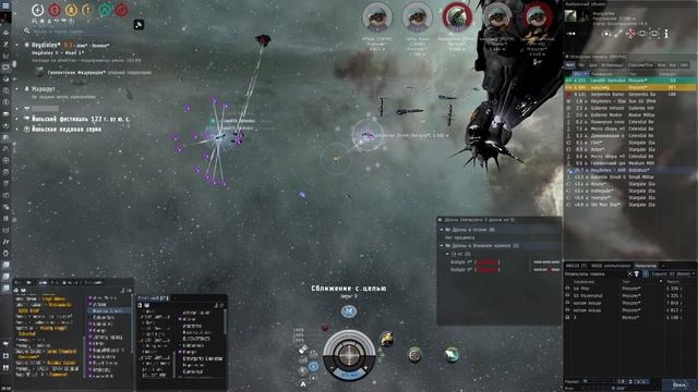 eve online битва века, Burst Jammer спас товарища смотреть онлайн