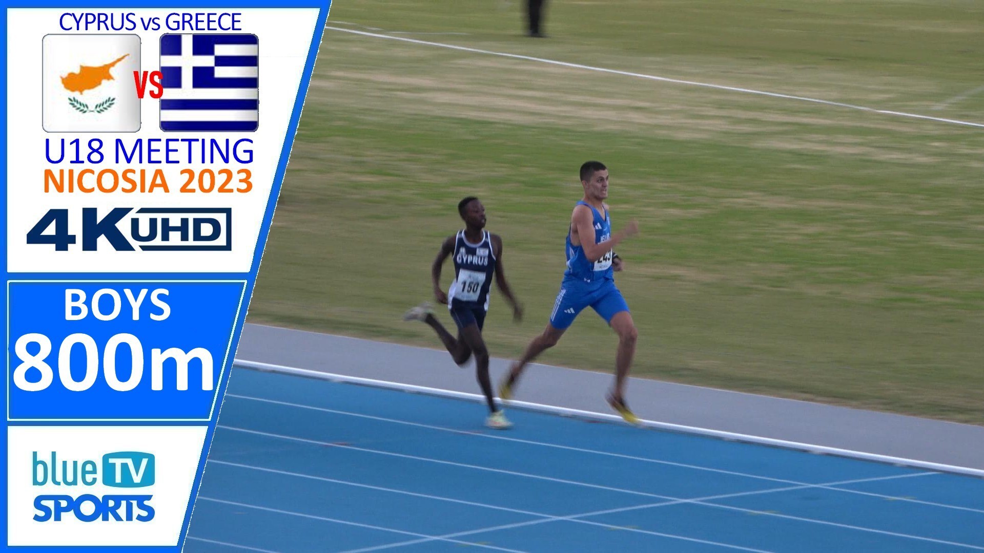 800m Boys • Cyprus Vs Greece U18 Meeting 2023