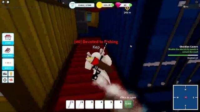 How To Get Into The Obsidian Caverns In Fishing Frontier смотреть онлайн