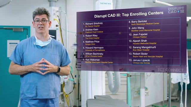 Dr. Jonathan Hill, Co-Principal Investigator, Presents Primary Endpoint Analysis of DISRUPT CAD III смотреть онлайн