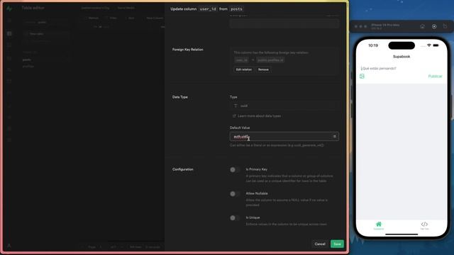 Tutorial de React Native y Supabase #9 | Relationship entre posts y profiles смотреть онлайн
