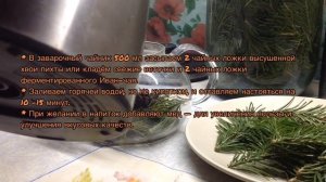 Пихтовый чай вместо лекарств