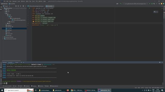 Run GDAL From Spring Boot App in Docker Container смотреть онлайн