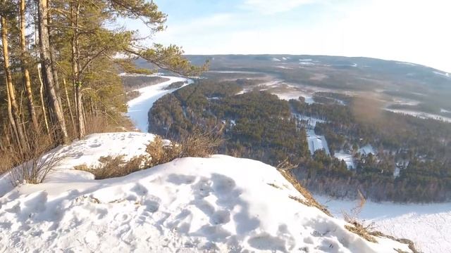 Утёс Шаманский. 33 богатыря. Маршрут выходного дня. Зима 2019. Шаманка. Иркут. смотреть онлайн