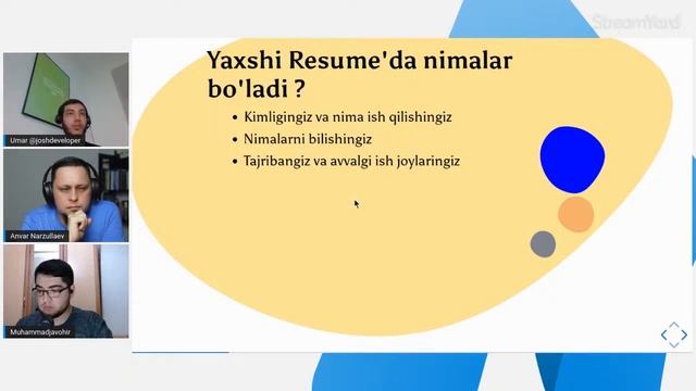 Rezyume Tayyorlash: Yaxshi Rezyumeda Nimalar Bo'ladi?