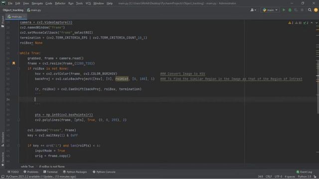 Object Tracking with #OpenCV and #Python смотреть онлайн