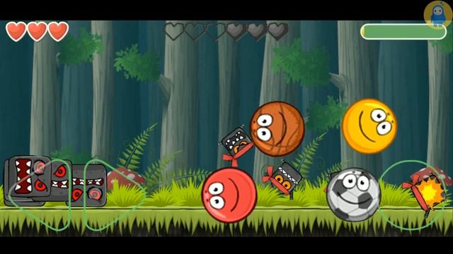 Red Ball 4 - Five Balls Vs All Bosses 1 | SPECIAL Video Game in Red Ball #2 смотреть онлайн