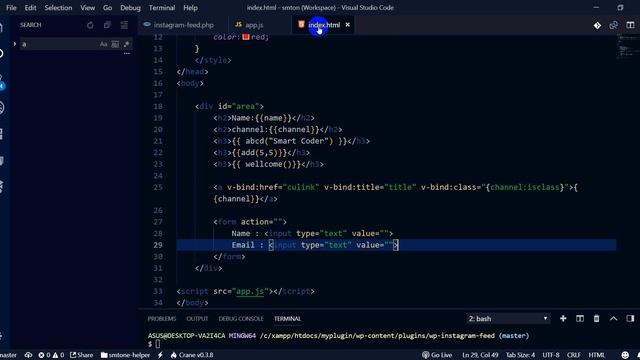 Vue Js Tutorial for beginners in BANGLA(#8) input binding смотреть онлайн