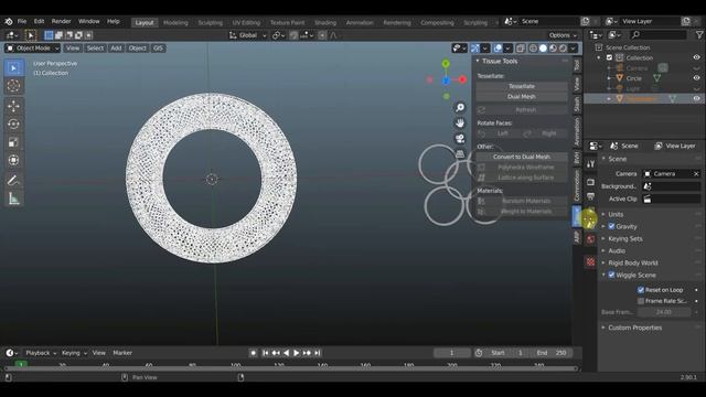 BLENDER 2.90 ADDON tissue-master смотреть онлайн