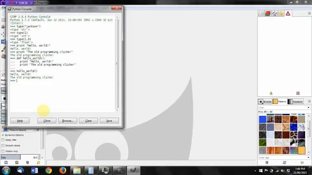 Gimp Scripting: Python Fu, Functions смотреть онлайн
